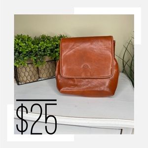 Tony Perotti Leather Crossbody Purse